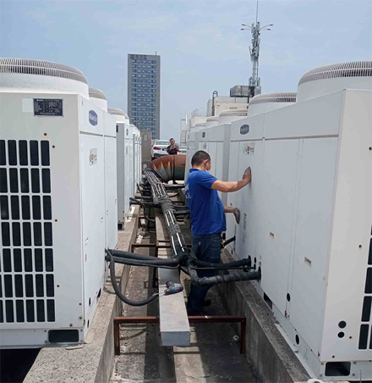 泌阳中央空调制热和不制冷系统维修方法